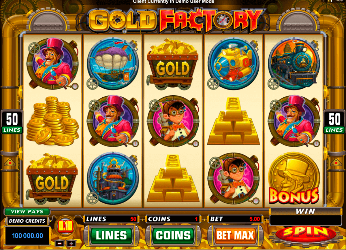 Slots gold pays